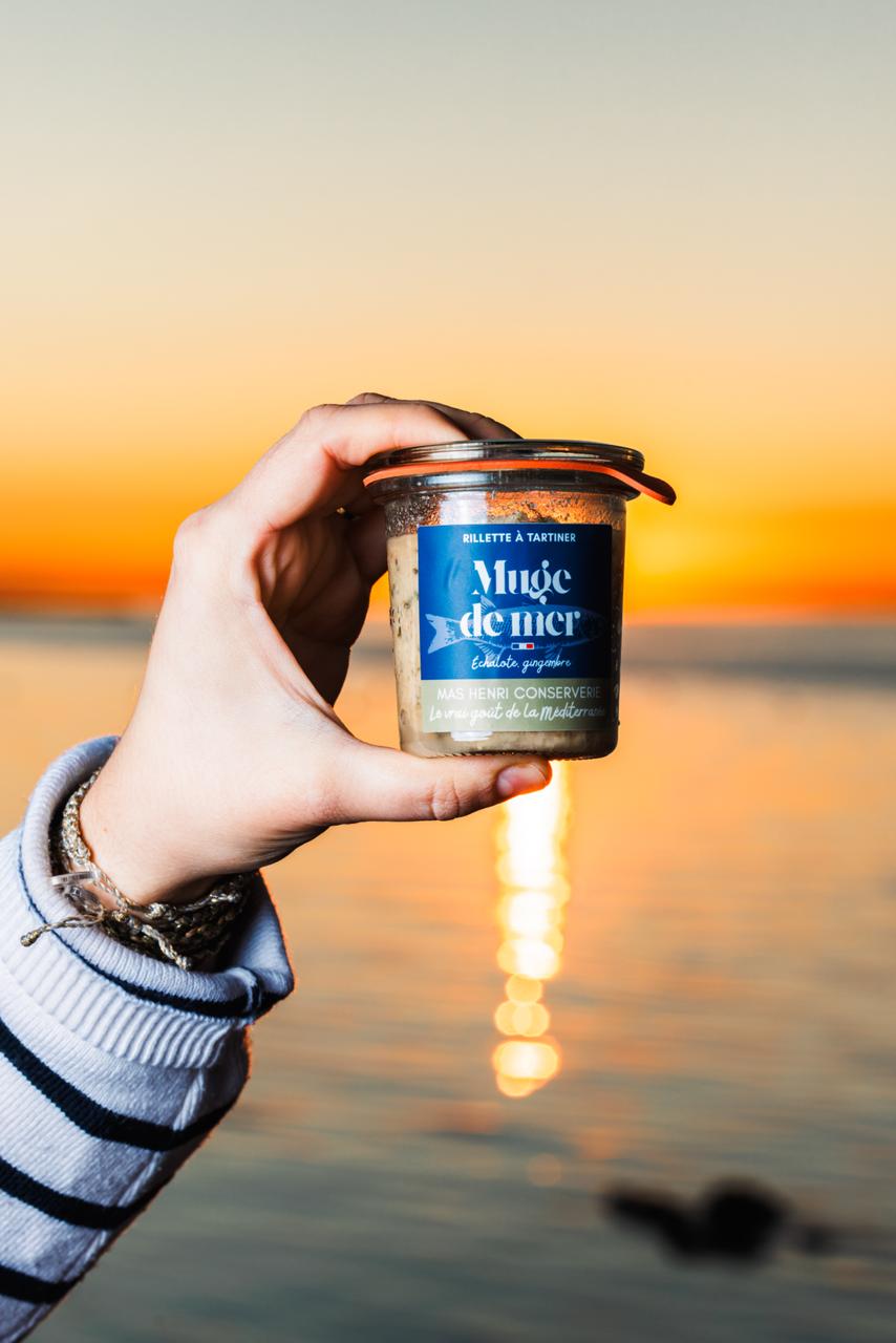 rillettes de muge de mer au gingembre